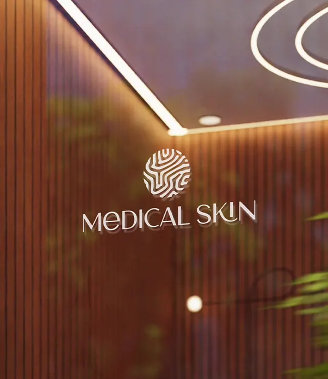 Tarjetas de Medical Skin en morado